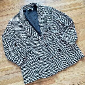 Houndstooth Black and White Blazer - Sizer 4